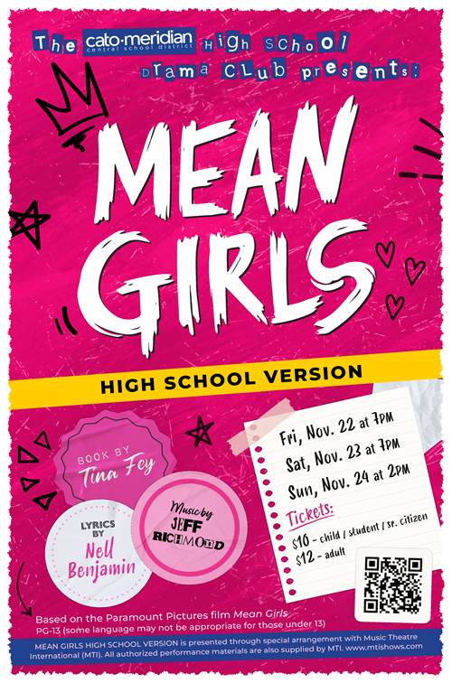 The High School Drama Club Presents Mean Girls