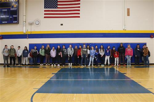 Honor roll students
