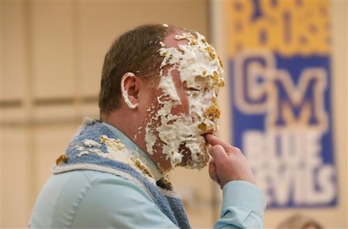 Pie in the face
