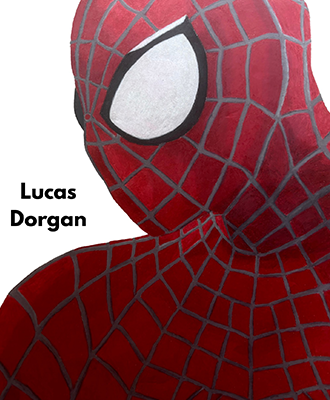  A drawing of Spiderman